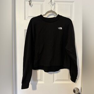 The North Face Classic Cropped Black Pullover